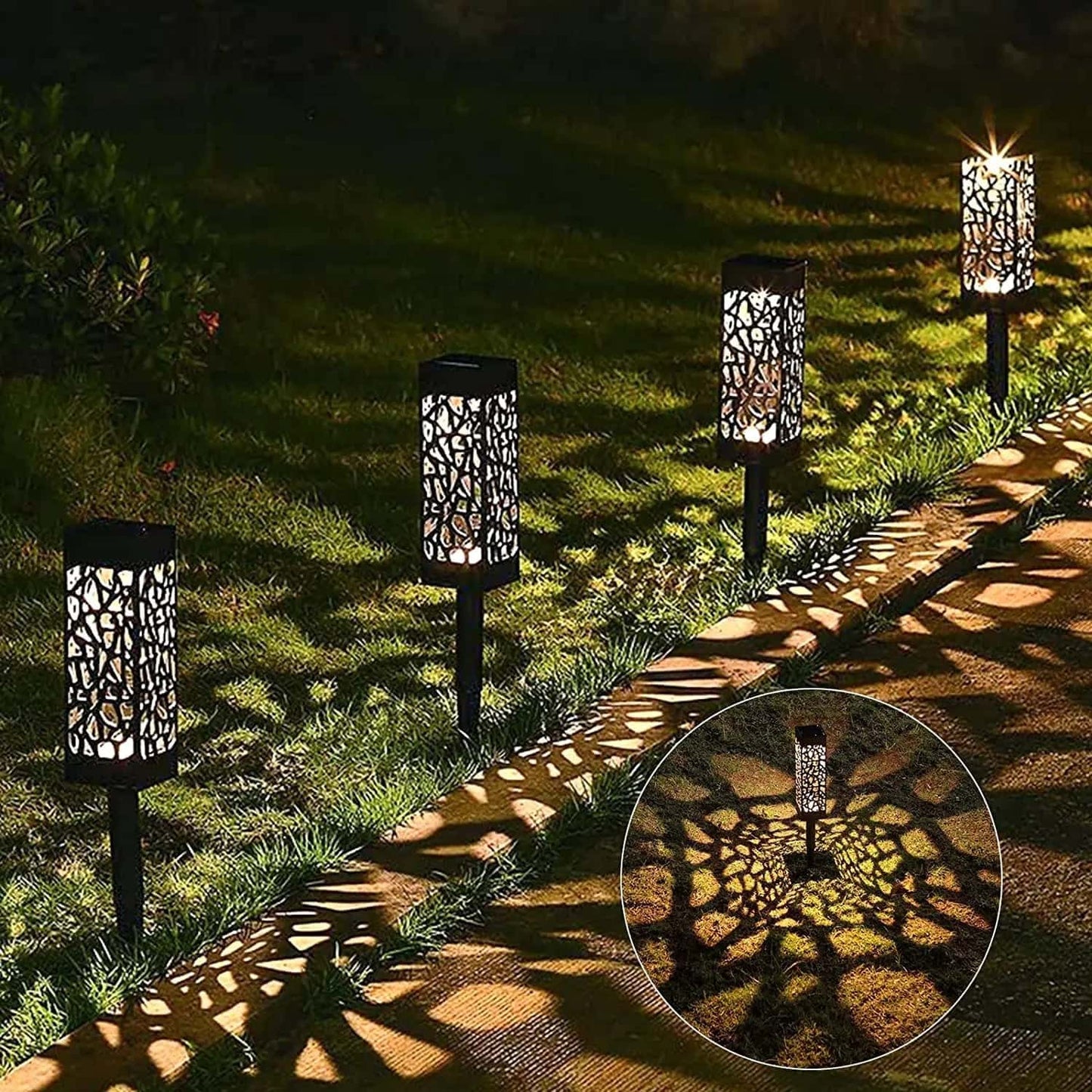 Decorative LED Enchanted Solar Garden Path Lights - SolarLightHome