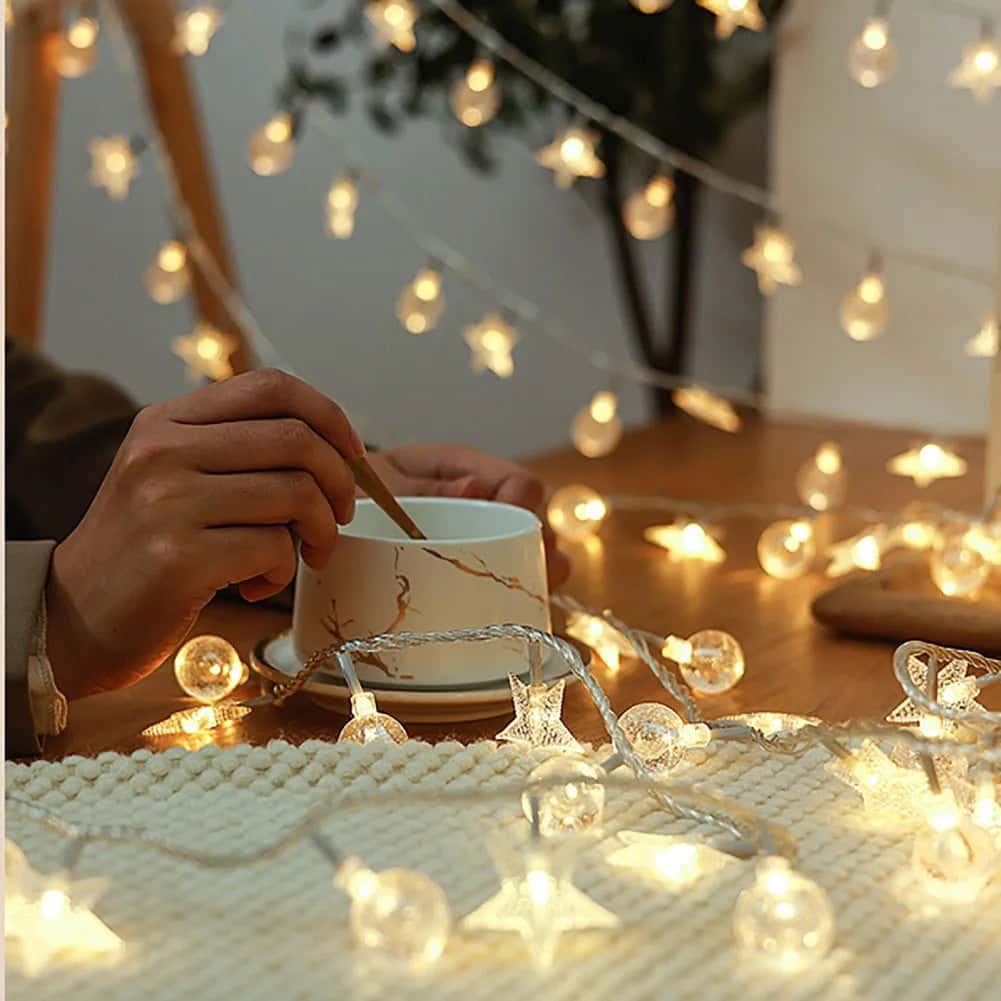Fairy String Lights with Warm LED Bulbs Turn Any Space into a Magical Paradise - SolarLightHome