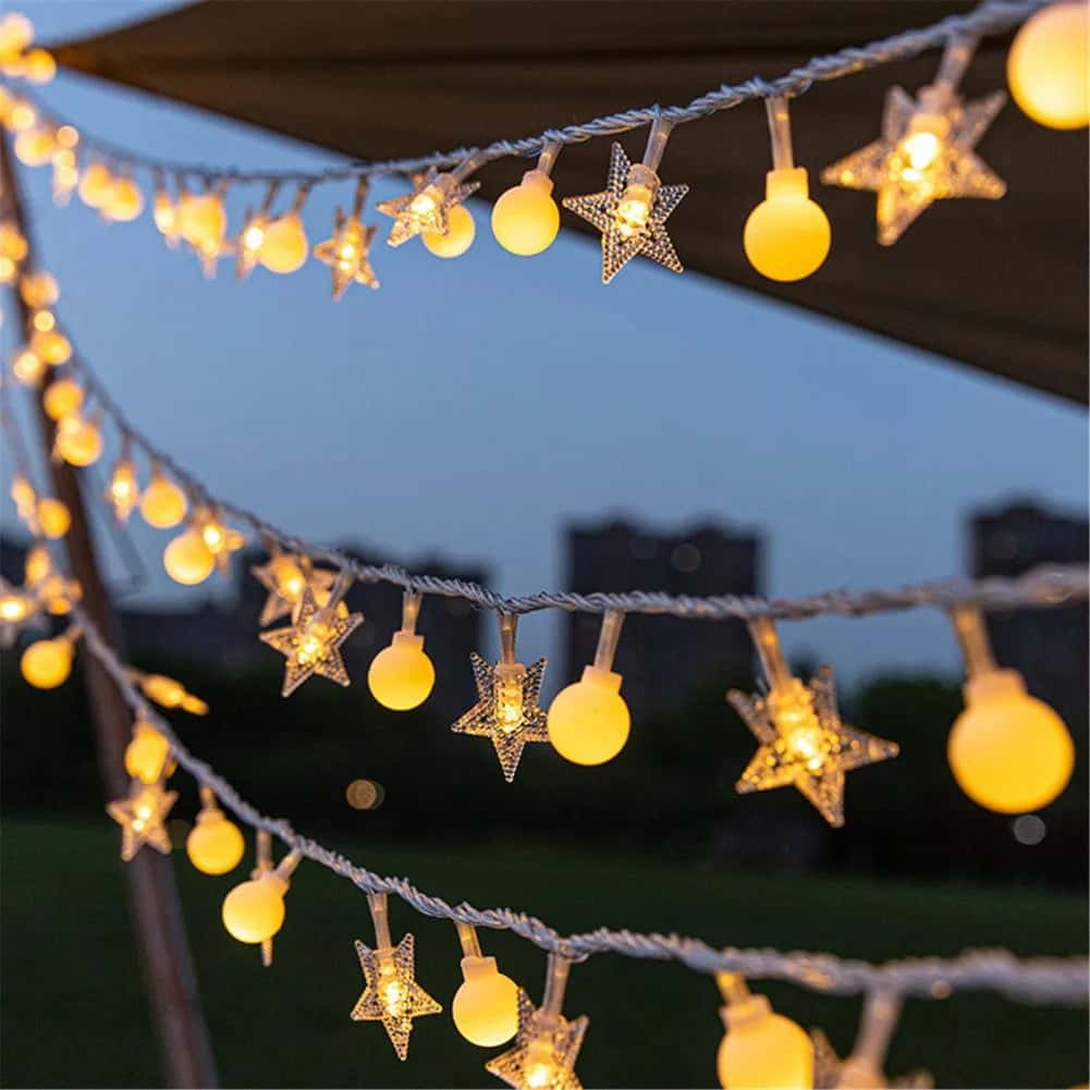 Fairy String Lights with Warm LED Bulbs Turn Any Space into a Magical Paradise - SolarLightHome