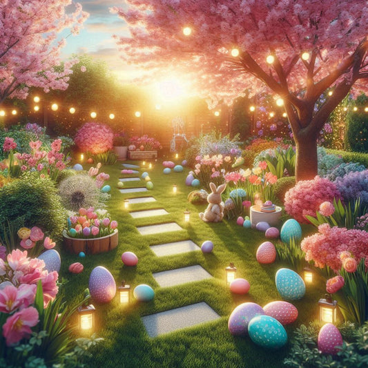 Brighten Your Easter Garden with Solar Elegance