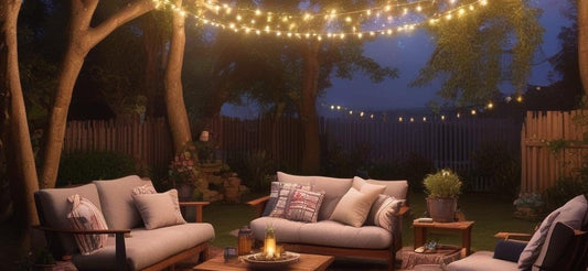 Transform Your Backyard Into a Magical Outdoor Cinema With Solar-Powered Lighting