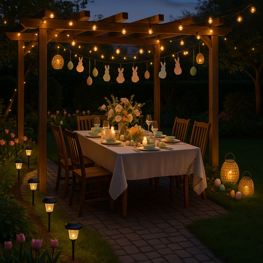Illuminate Your Easter Garden Party: Sustainable Solar Lighting Solutions for Spring Celebrations