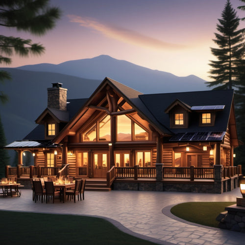 Solar Lights for Mountain Homes