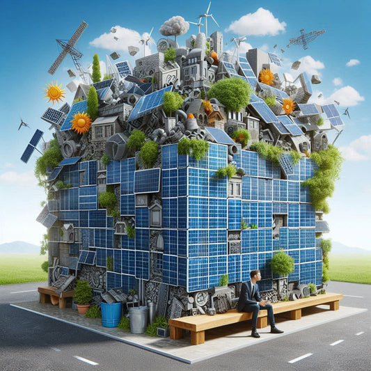 New Use Found for Old Solar Panels: From Energy Generators to Building Materials