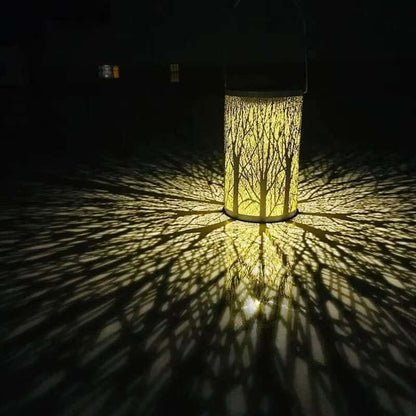 Maple Leaf Solar Garden Lantern - SolarLightHome