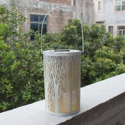 Maple Leaf Solar Garden Lantern - SolarLightHome
