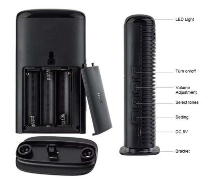 Solar-Powered Driveway Alert System with 1000ft Range - SolarLightHome