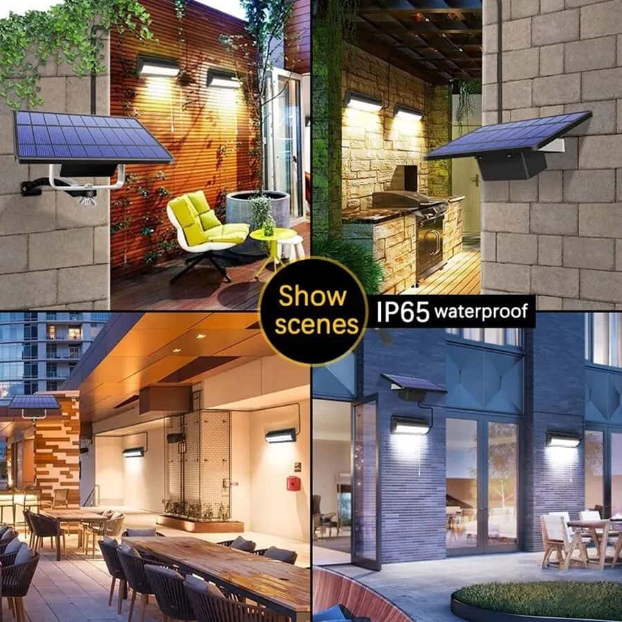 Solar-Powered Pendant Light with Pull Chain - SolarLightHome