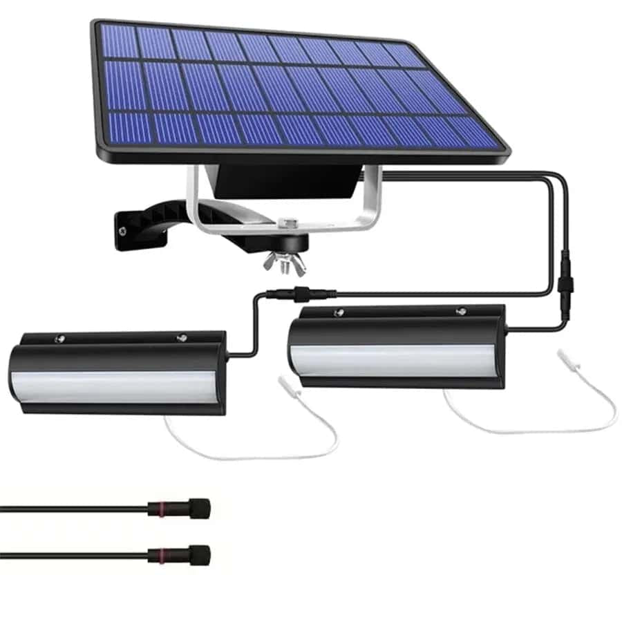 Solar-Powered Pendant Light with Pull Chain - SolarLightHome