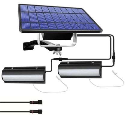 Solar-Powered Pendant Light with Pull Chain - SolarLightHome