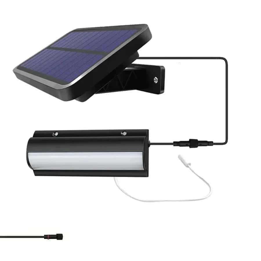 Solar-Powered Pendant Light with Pull Chain - SolarLightHome
