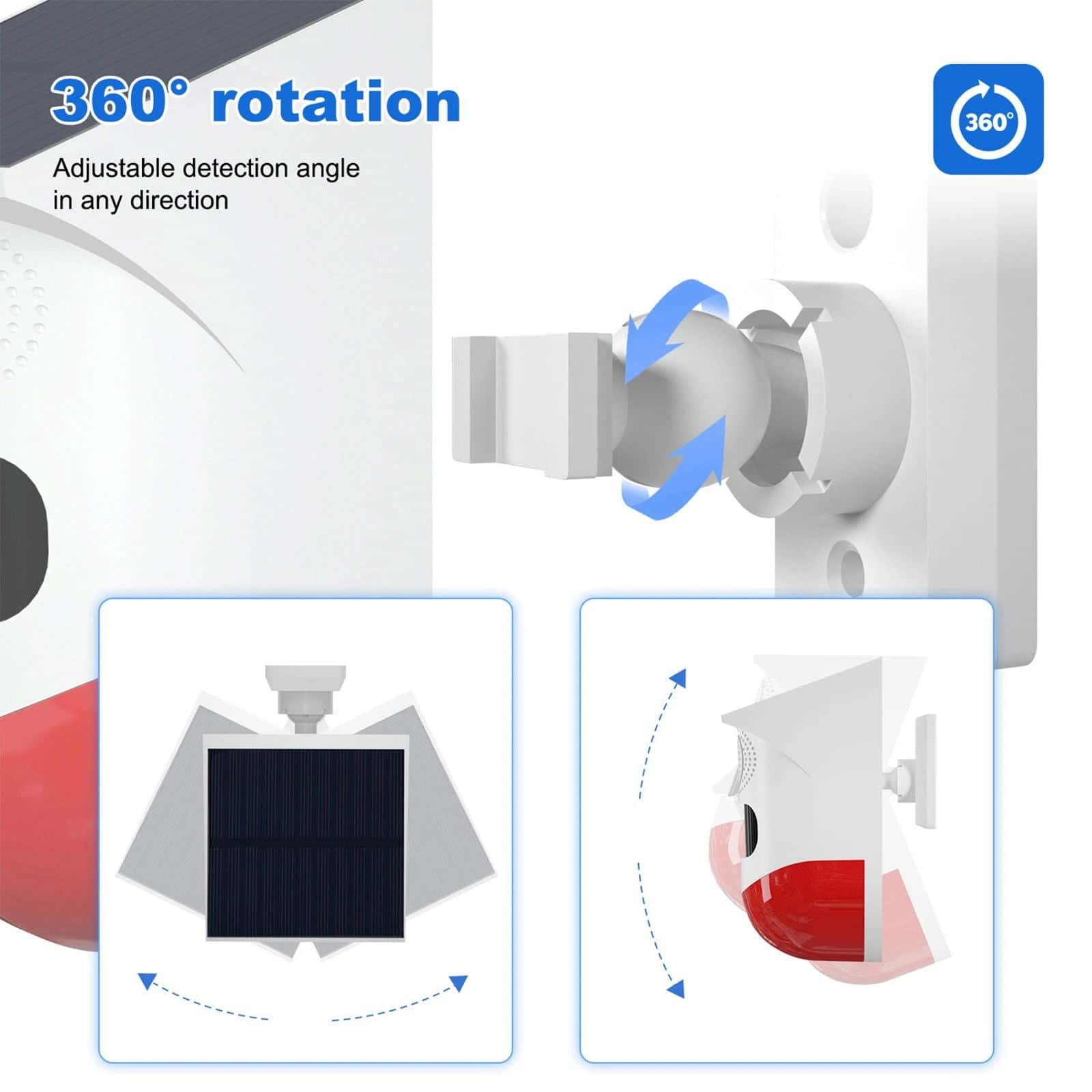Solar Guard Motion Sensor Security Light with Alarm - SolarLightHome