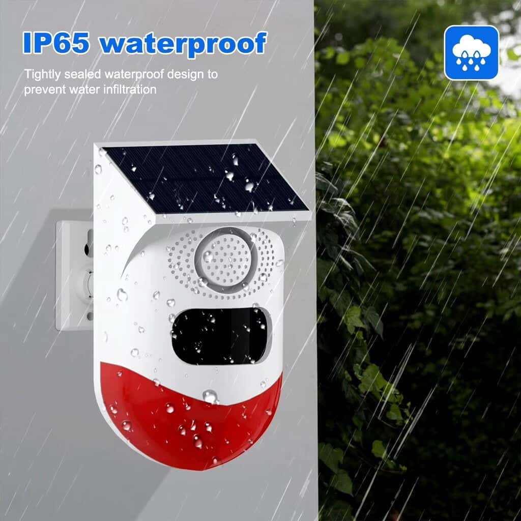 Solar Guard Motion Sensor Security Light with Alarm - SolarLightHome
