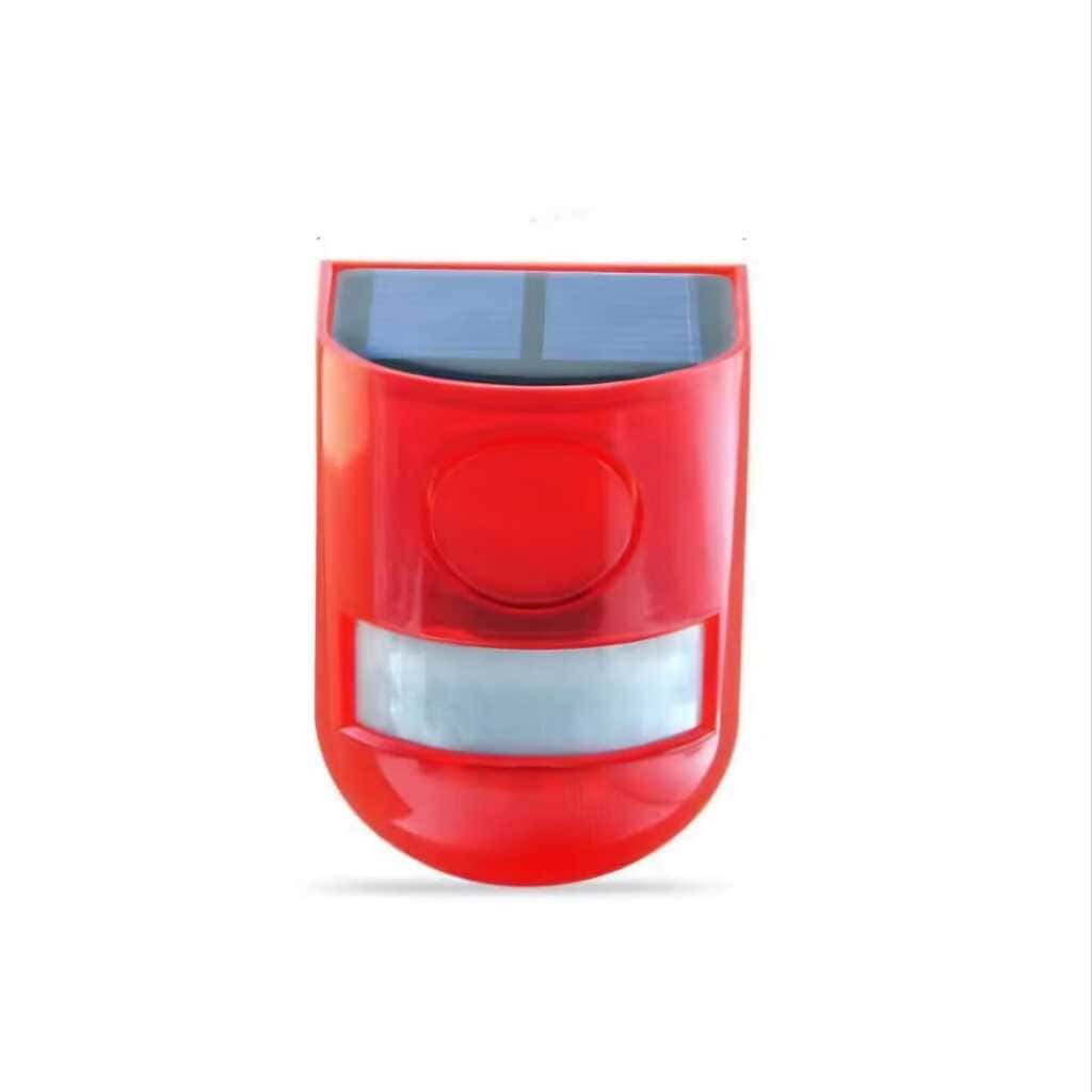 Solar Motion Security Alarm with LED Strobe - SolarLightHome