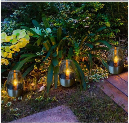 Waterproof LED Solar Flameless Candles for Garden - SolarLightHome