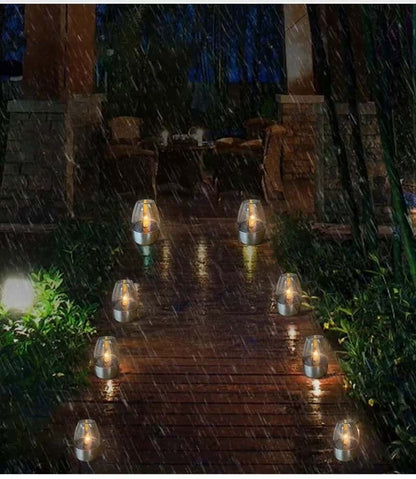 Waterproof LED Solar Flameless Candles for Garden - SolarLightHome